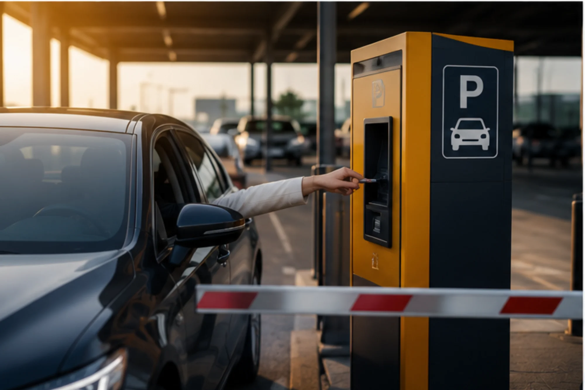 Airport Parking Stop
