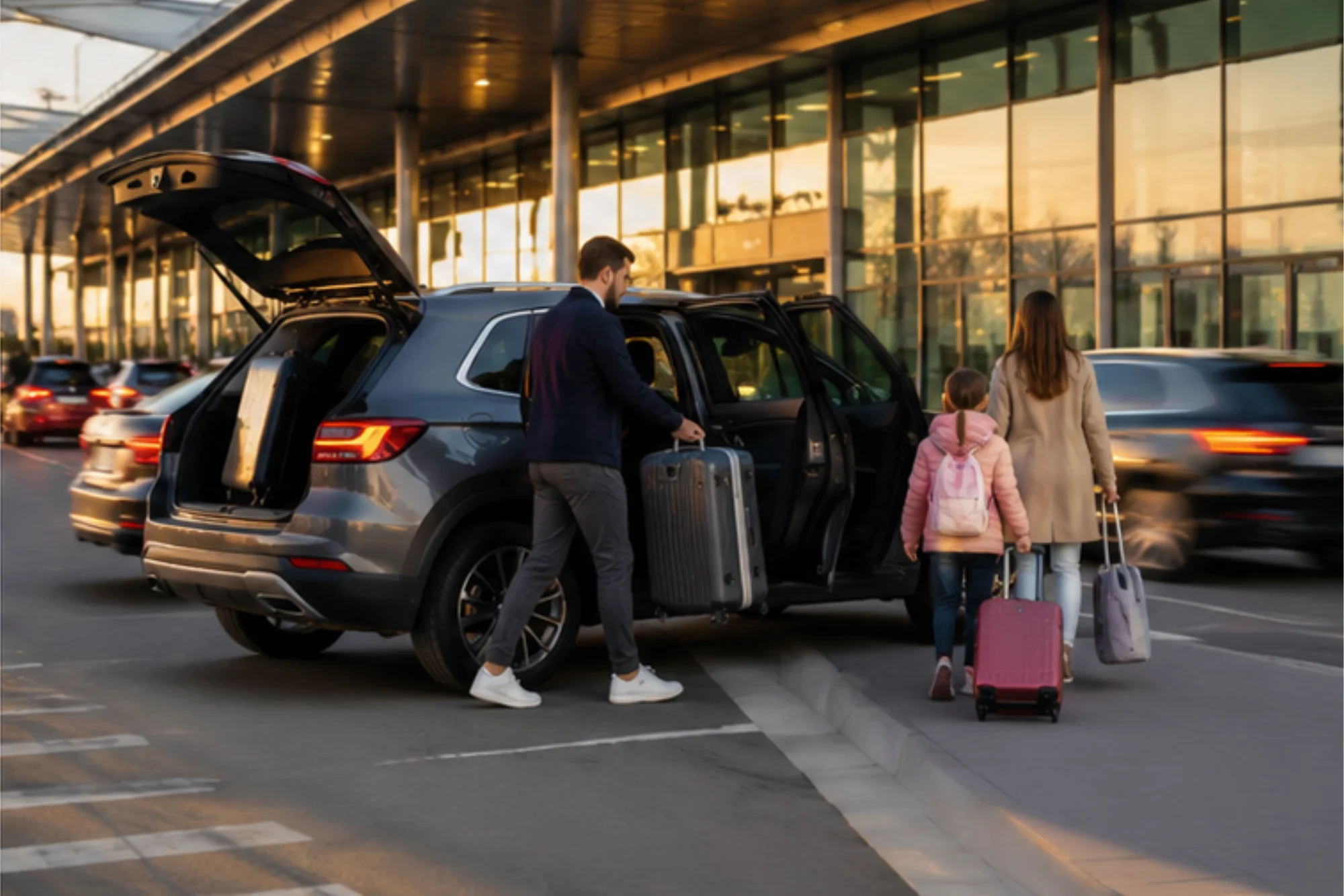 UK airport parking network